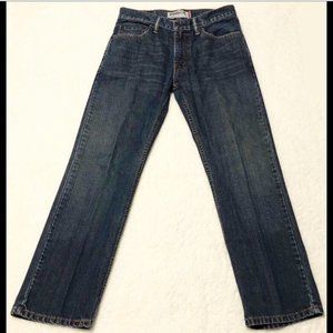 Levi Strauss 505 Denim Jeans Dark Wash 31 x 30